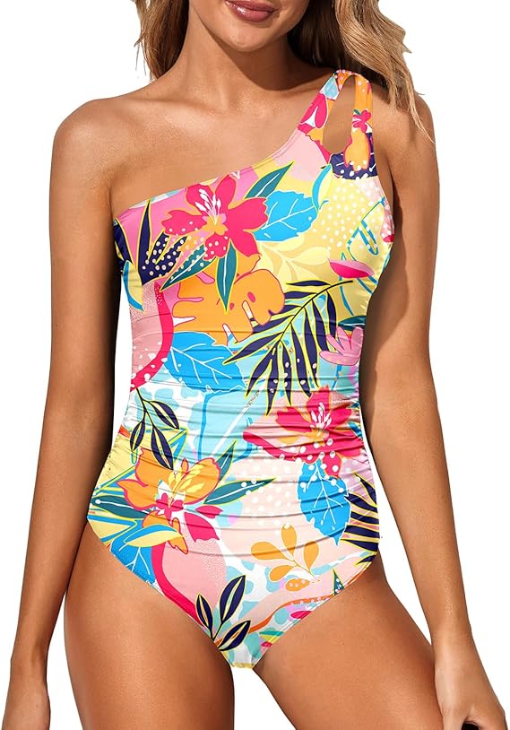 NATASHA | One-Shoulder Shaping Badpak voor Dames