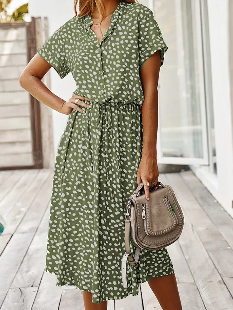 NENITA | Luchtige zomerjurk met stijlvolle print