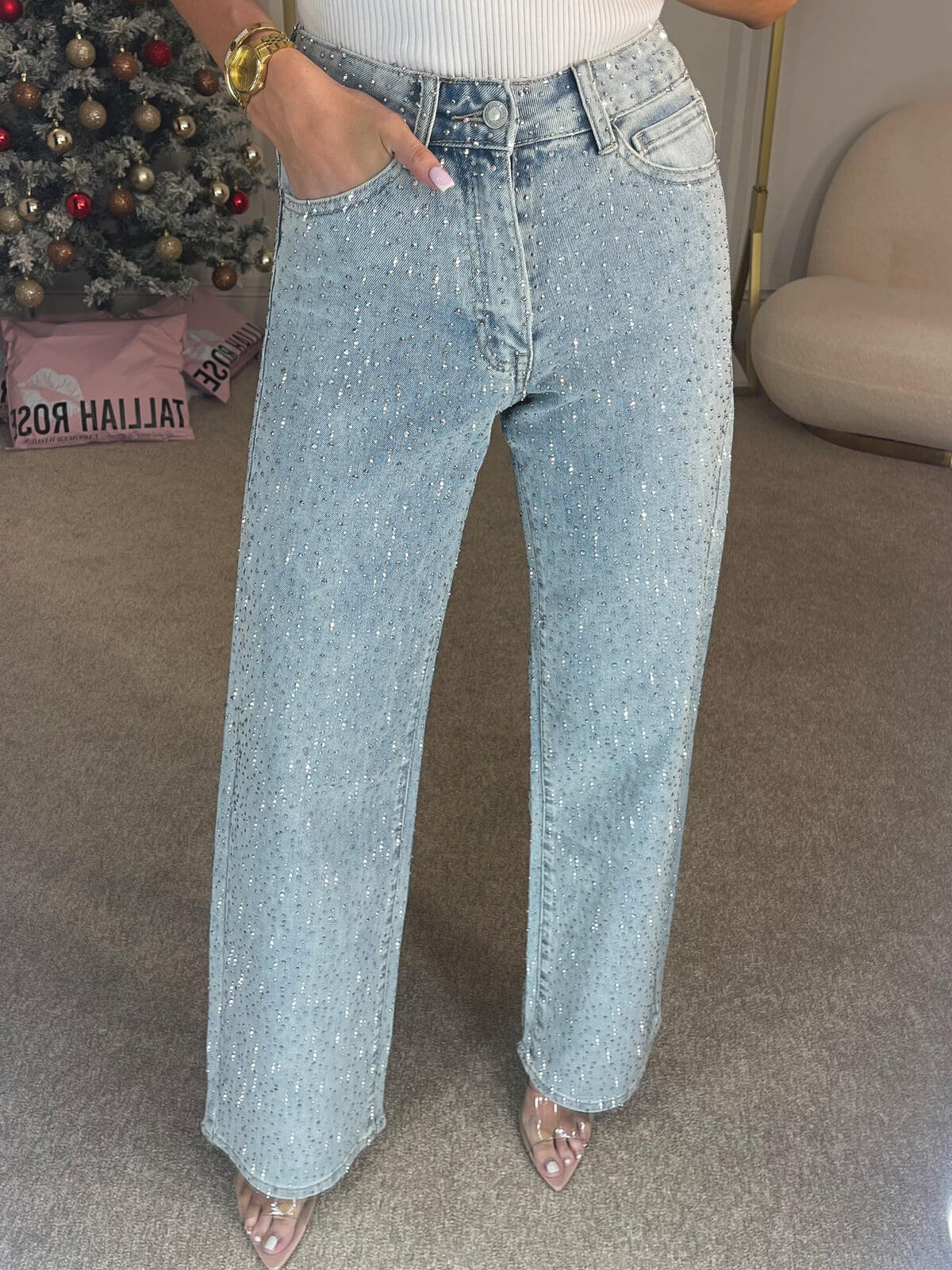 DUNJA | Verfijnde Glamour Jeans