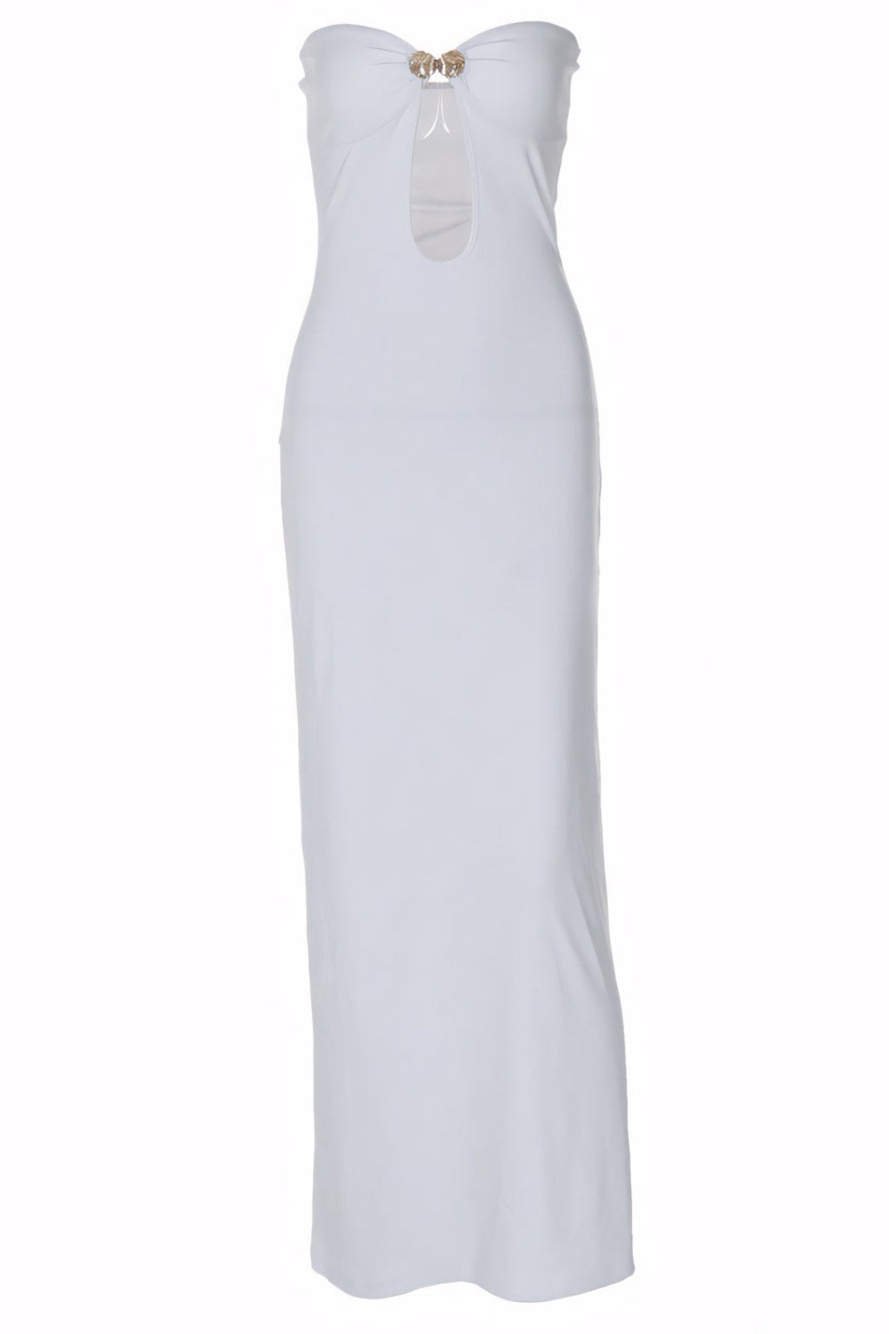 MARIVIC | Flatterende strapless maxi-jurk