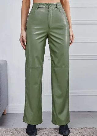 ANNELIES | Luxe Leren Broek