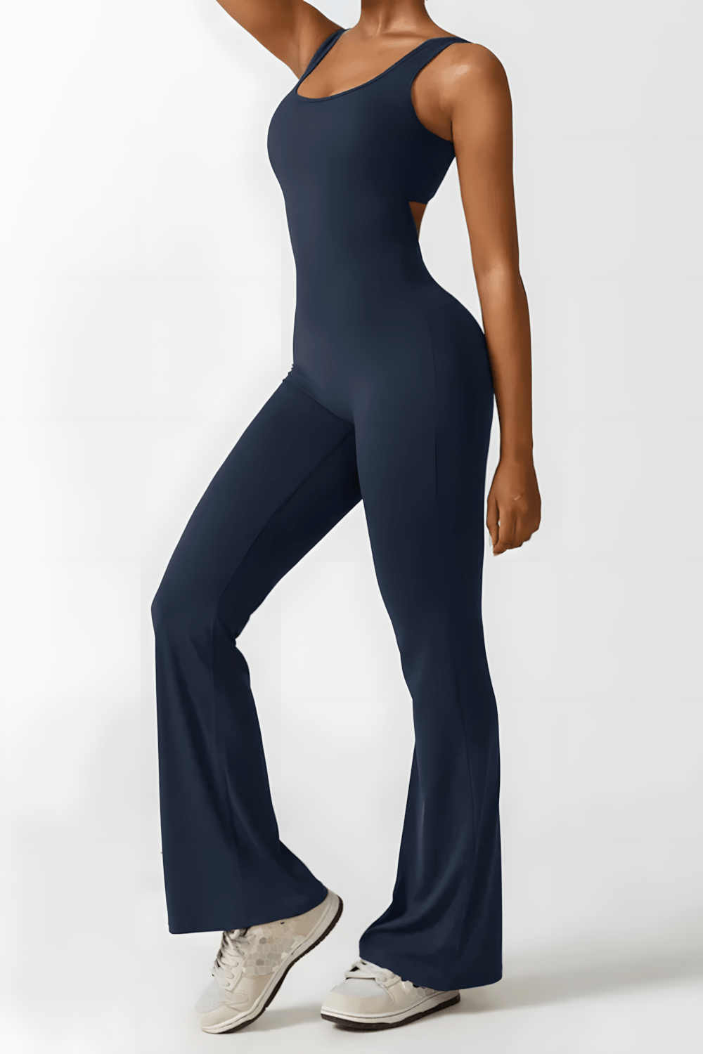 IMELDA | Wijd uitlopende elegante jumpsuit