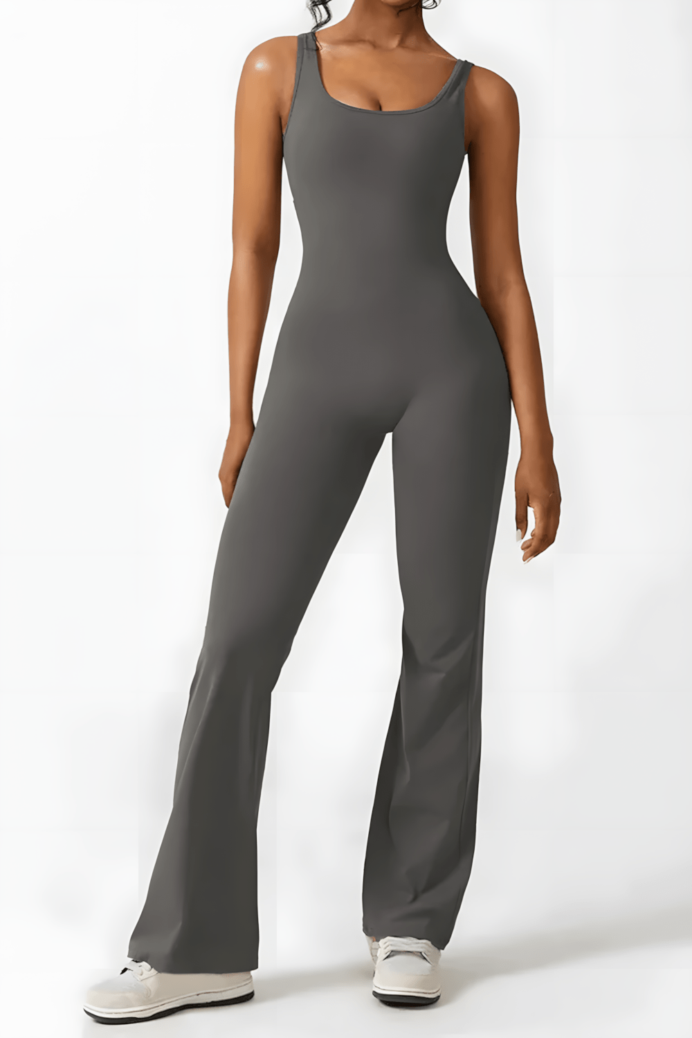IMELDA | Wijd uitlopende elegante jumpsuit