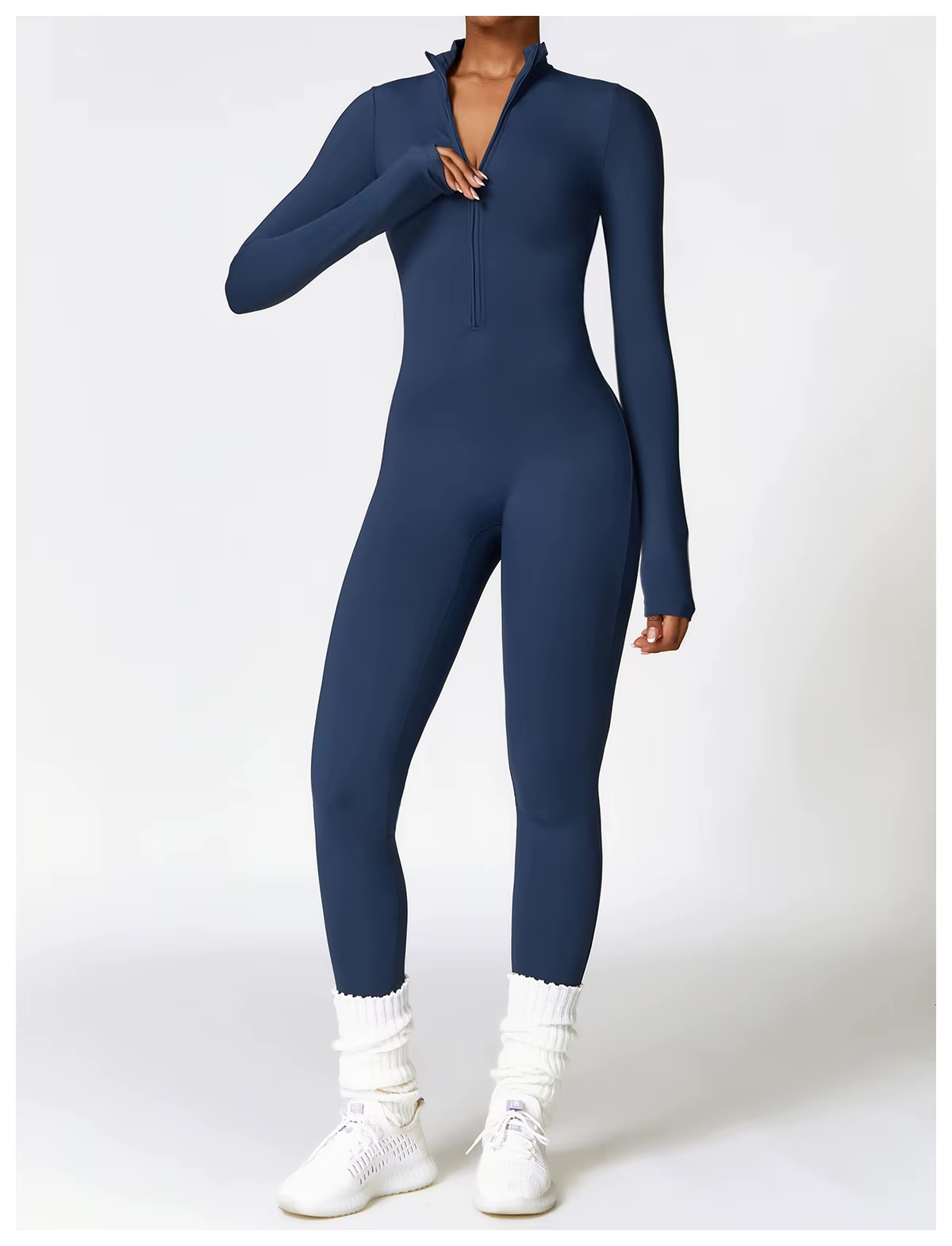 FRANCISCA | Winter jumpsuit met fleecevoering en stretch