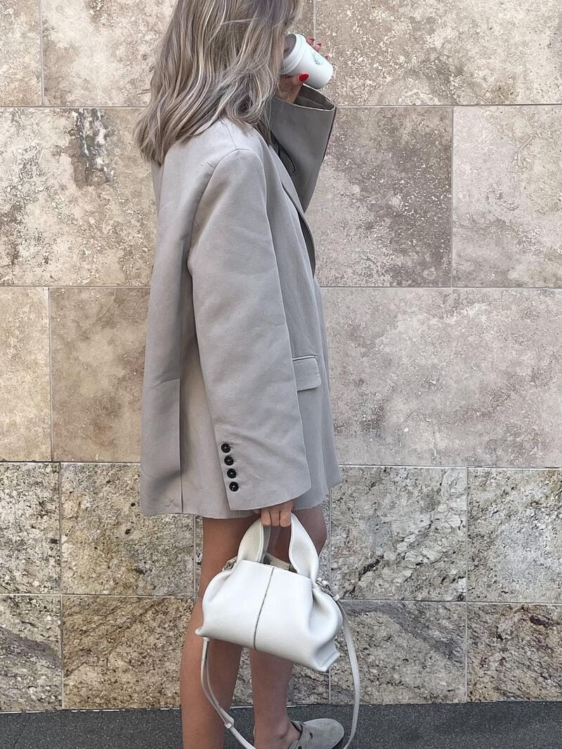 THAYANE | Tijdloze Schoudertas van Zacht Vegan Leer