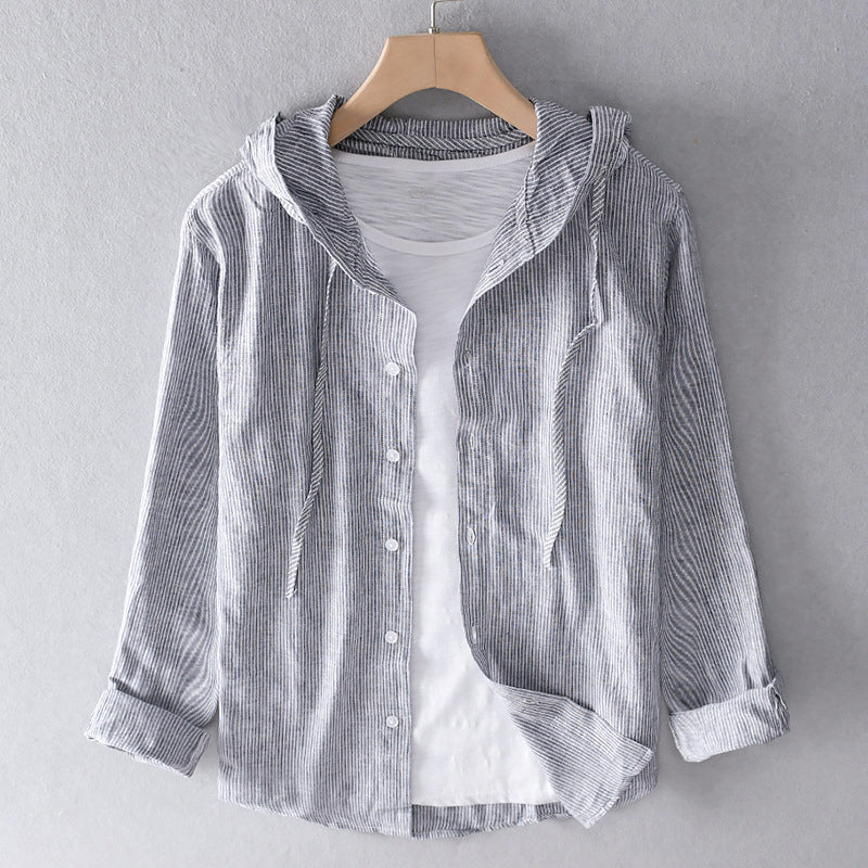 MYLENE | Lichte blouse met capuchon en sportieve twist