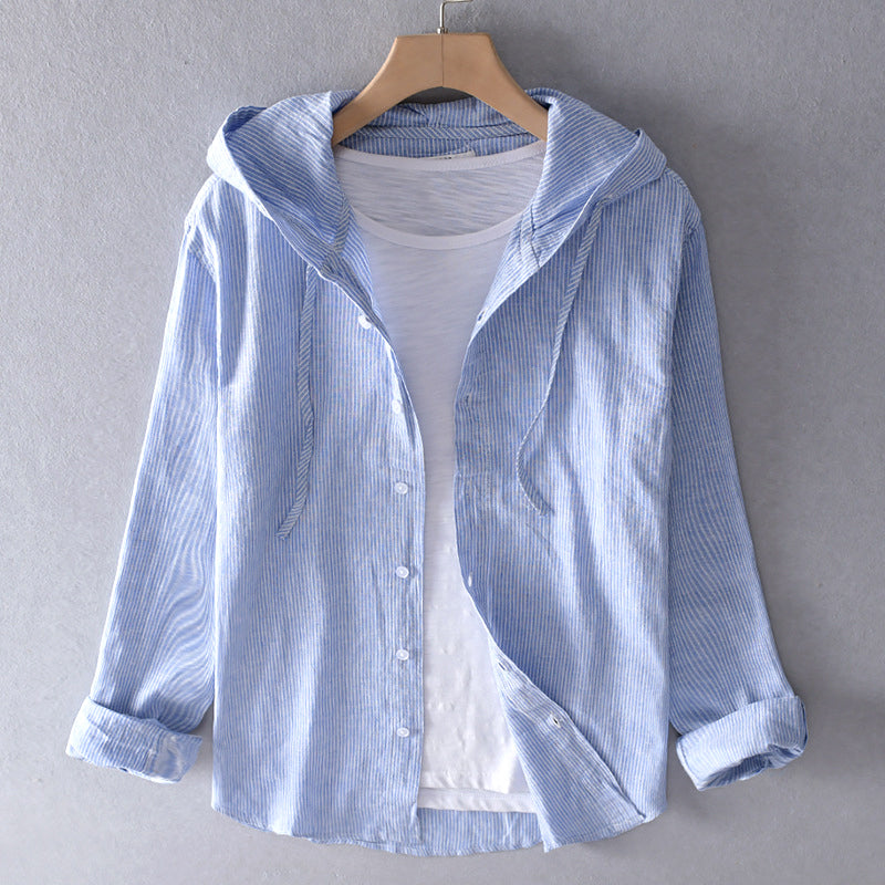 MYLENE | Lichte blouse met capuchon en sportieve twist