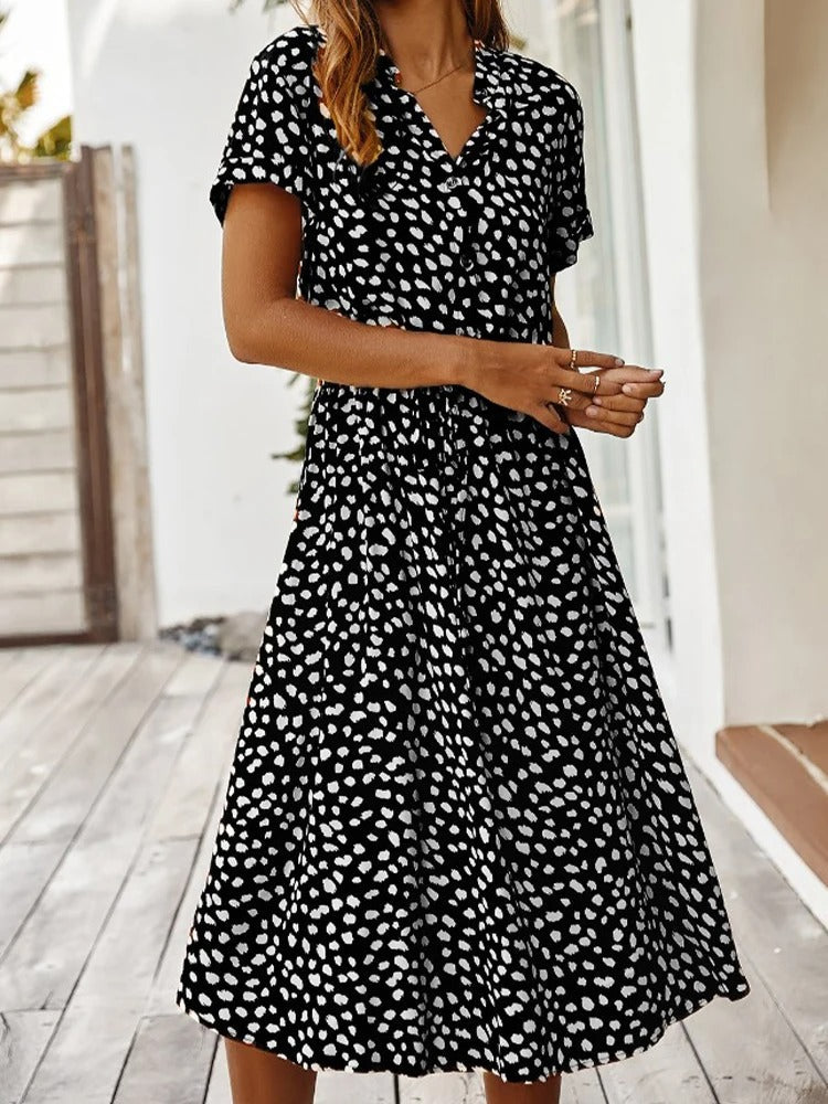 NENITA | Luchtige zomerjurk met stijlvolle print