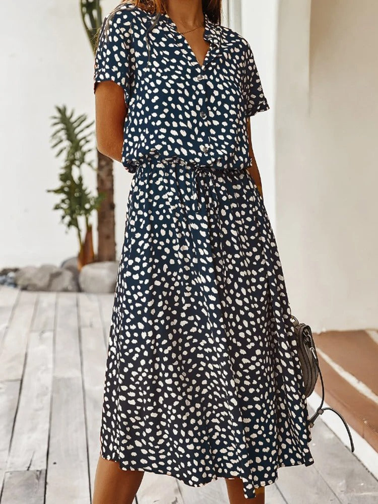 NENITA | Luchtige zomerjurk met stijlvolle print