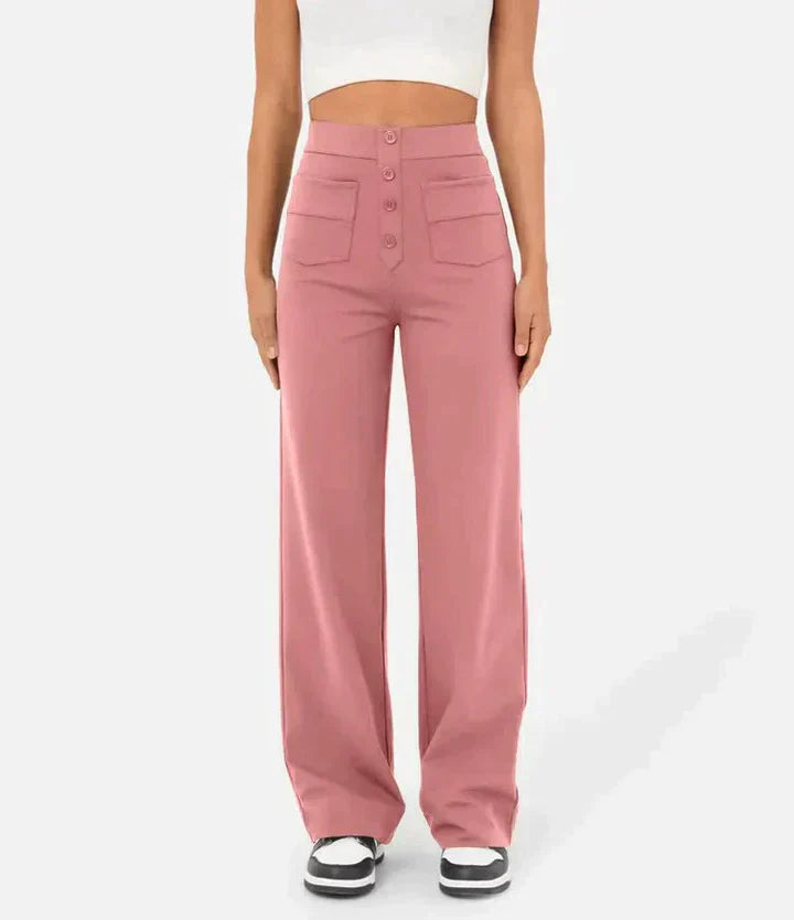 LARISSA | High-Waist Wide Leg Pants
