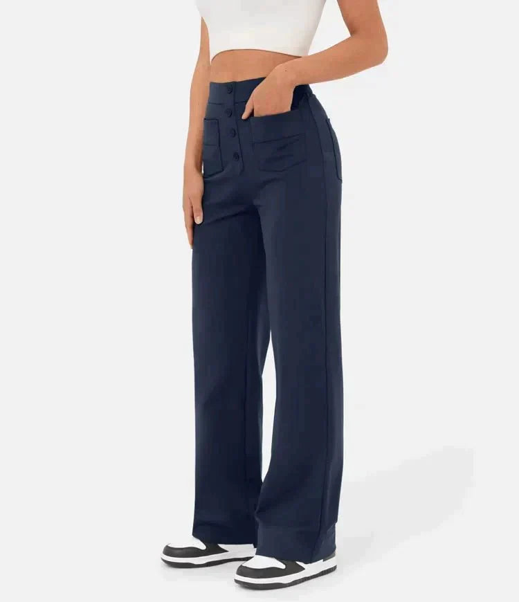 LARISSA | High-Waist Wide Leg Pants