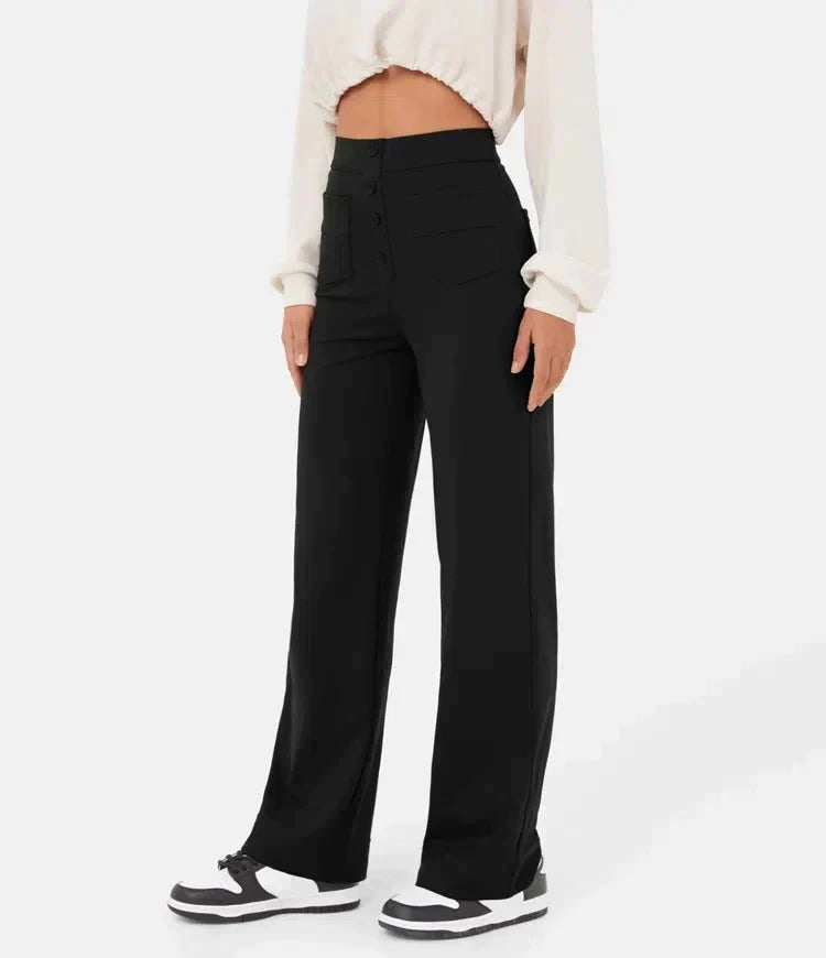 LARISSA | High-Waist Wide Leg Pants
