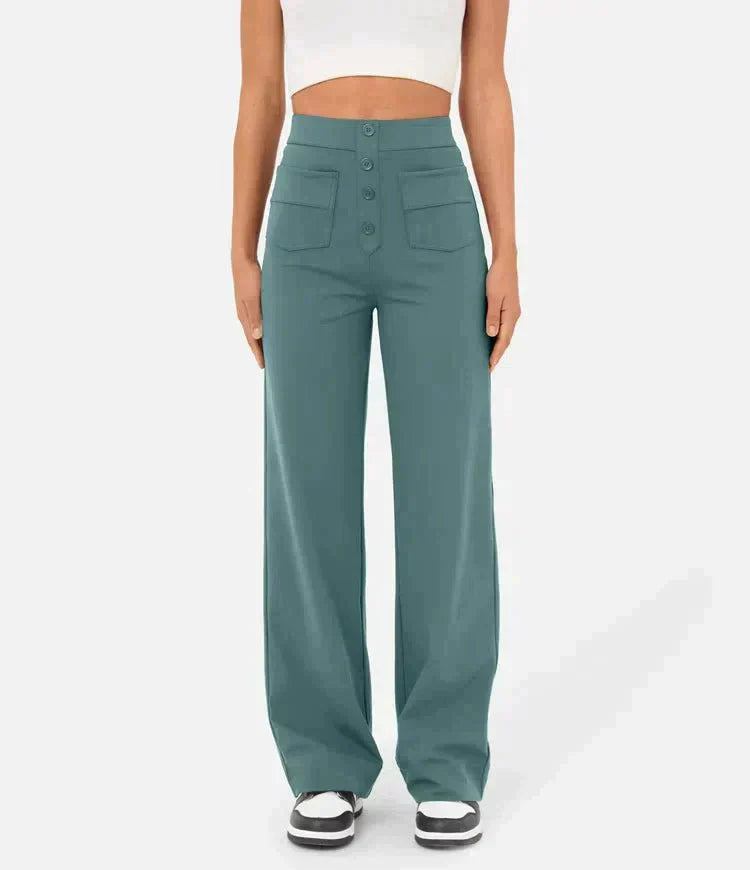 LARISSA | High-Waist Wide Leg Pants