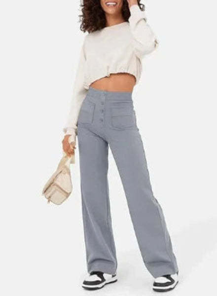 LARISSA | High-Waist Wide Leg Pants