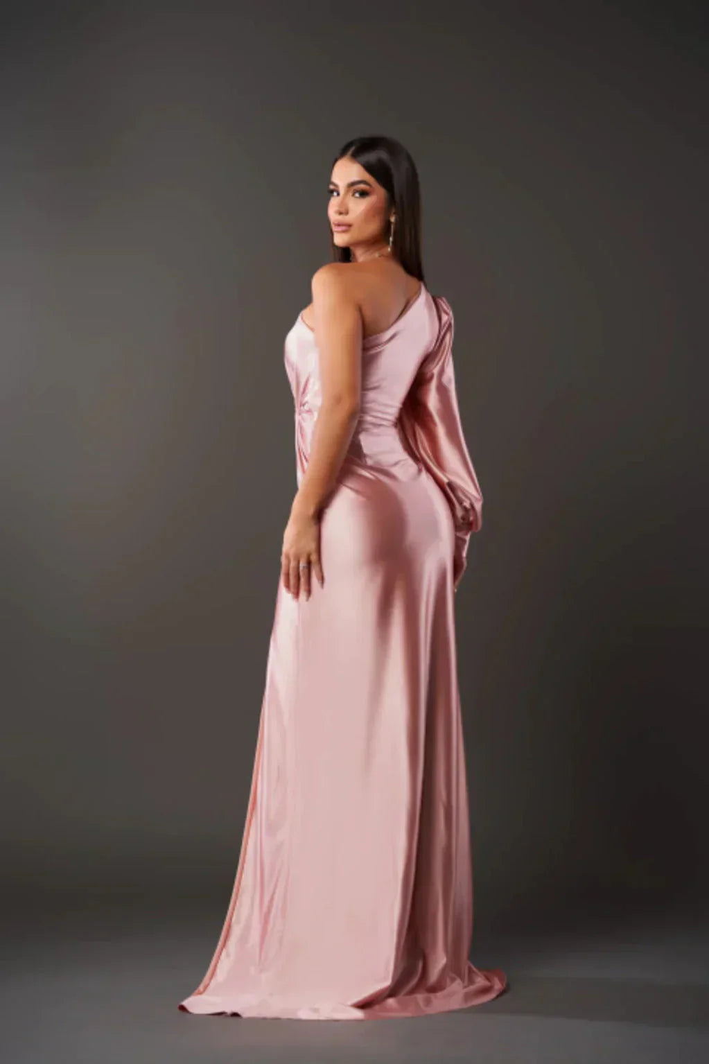 GENEVA | Elegante One-Shoulder Maxi Jurk met Split