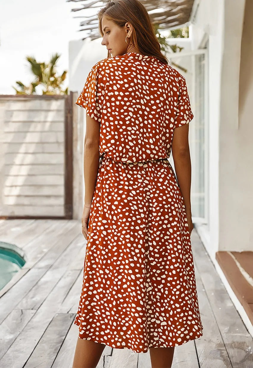 NENITA | Luchtige zomerjurk met stijlvolle print