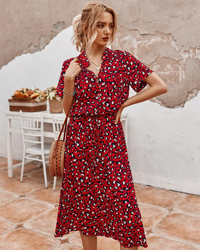 NENITA | Luchtige zomerjurk met stijlvolle print
