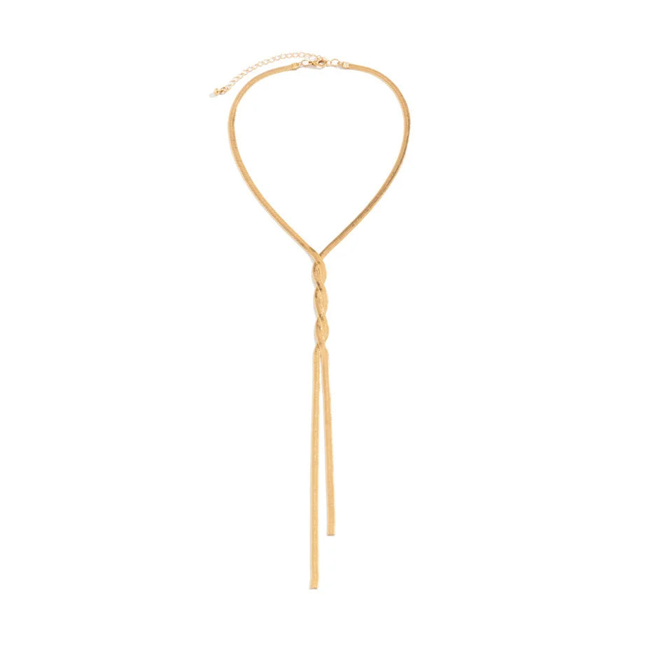 TERESA | Luxe Verstelbare Slangenketting met Tijdloze Elegantie
