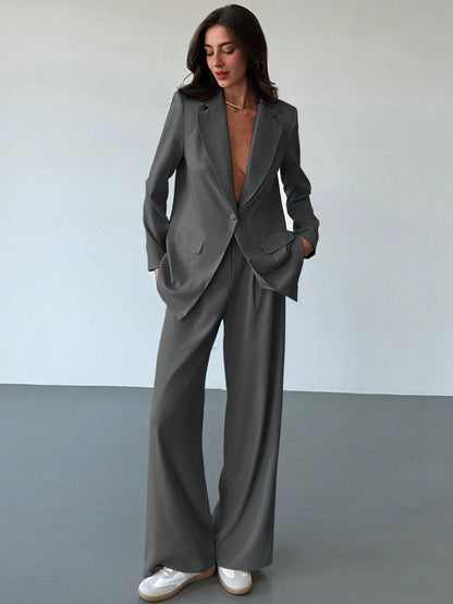 EMER | Elegante blazer met ceintuur van gerecycled materiaal