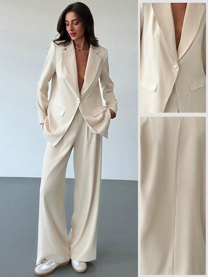 EMER | Elegante blazer met ceintuur van gerecycled materiaal