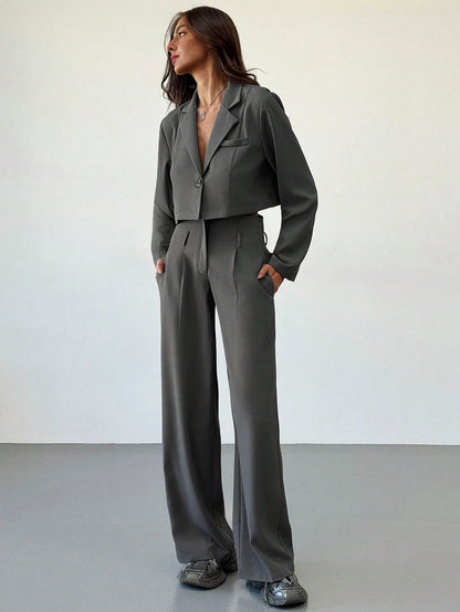EMER | Elegante blazer met ceintuur van gerecycled materiaal
