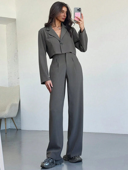 EMER | Elegante blazer met ceintuur van gerecycled materiaal