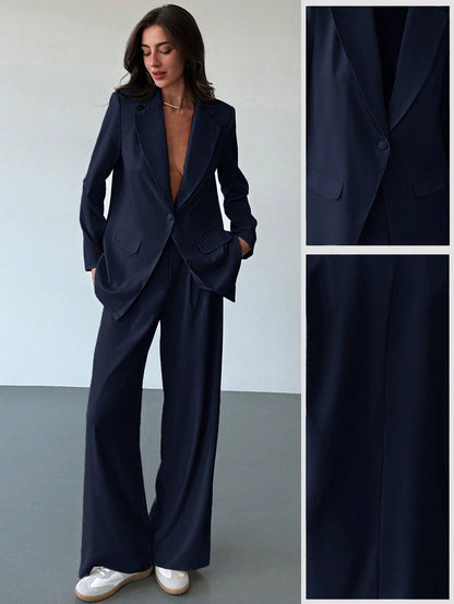 EMER | Elegante blazer met ceintuur van gerecycled materiaal