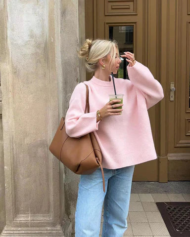 JASNA | Comfortabele Crew Neck Trui