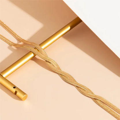 TERESA | Luxe Verstelbare Slangenketting met Tijdloze Elegantie