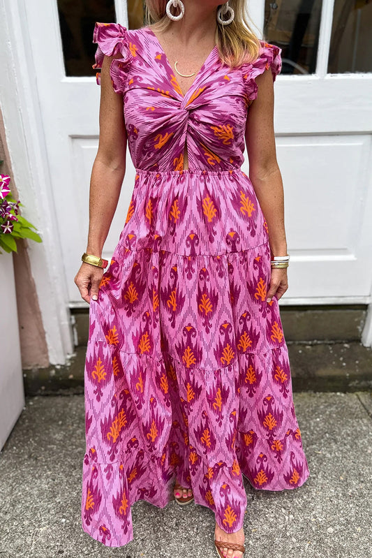 ANALIZA | Retro maxi-jurk met elegante details