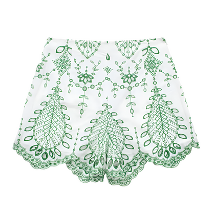IVY | Luchtige co-ord set met geborduurde details