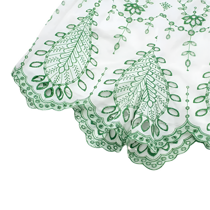 IVY | Luchtige co-ord set met geborduurde details