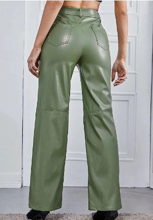 ANNELIES | Luxe Leren Broek