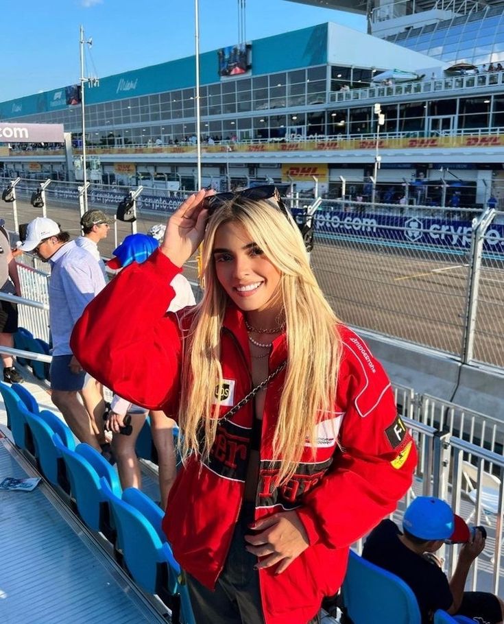 AILYN | Vintage racerjack met Ferrari patches
