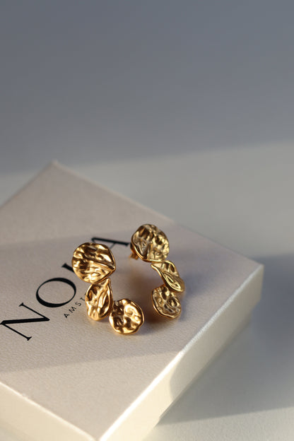 ALMA | Gouden statement oorbellen voor dames