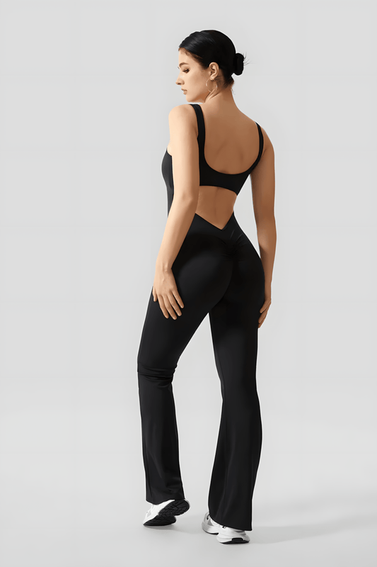 IMELDA | Wijd uitlopende elegante jumpsuit