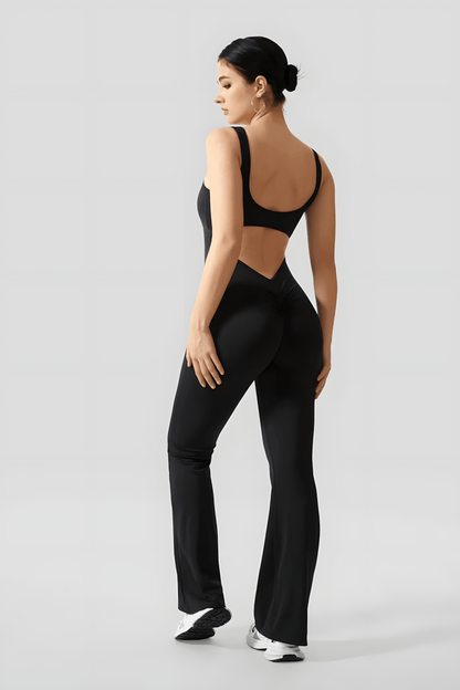 IMELDA | Wijd uitlopende elegante jumpsuit