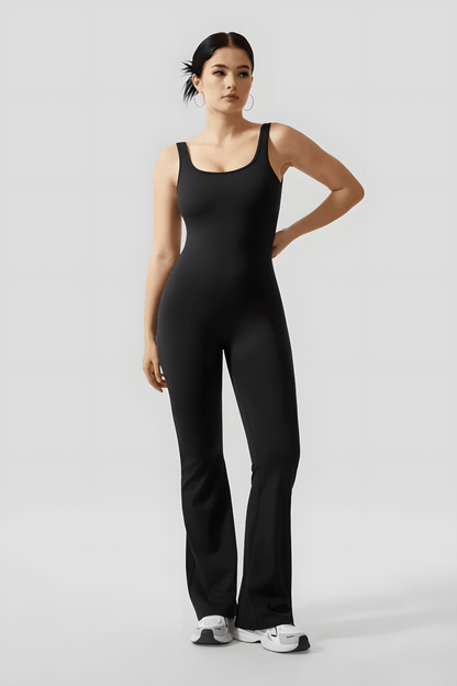IMELDA | Wijd uitlopende elegante jumpsuit