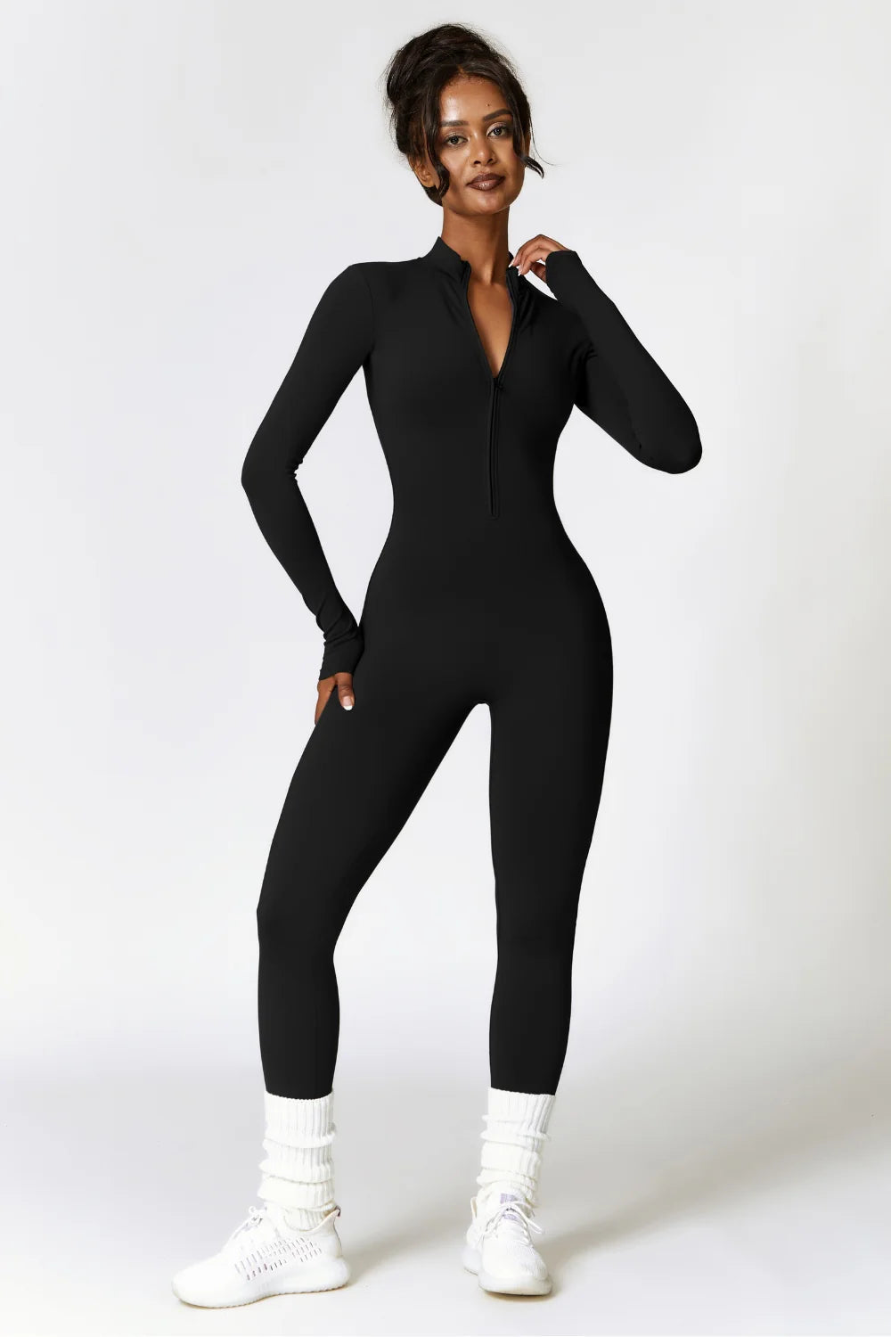 FRANCISCA | Winter jumpsuit met fleecevoering en stretch