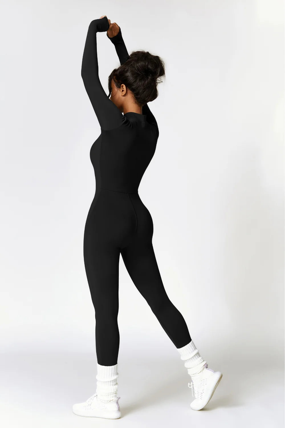 FRANCISCA | Winter jumpsuit met fleecevoering en stretch