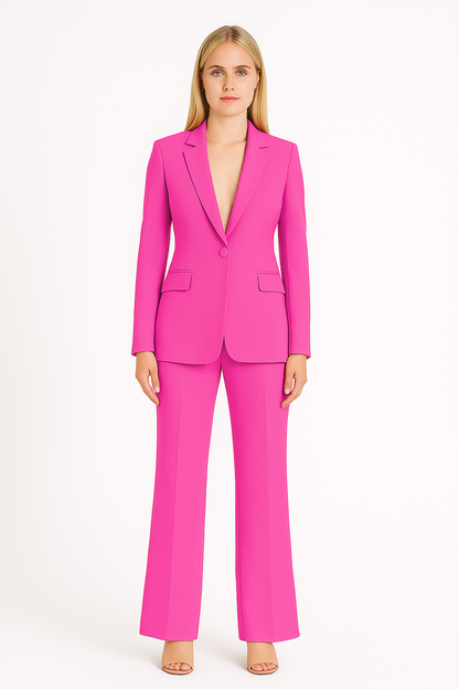 NOA | Elegante Blazer & Pantalon Set voor een Stijlvolle Zakelijke Look