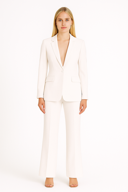 NOA | Elegante Blazer & Pantalon Set voor een Stijlvolle Zakelijke Look