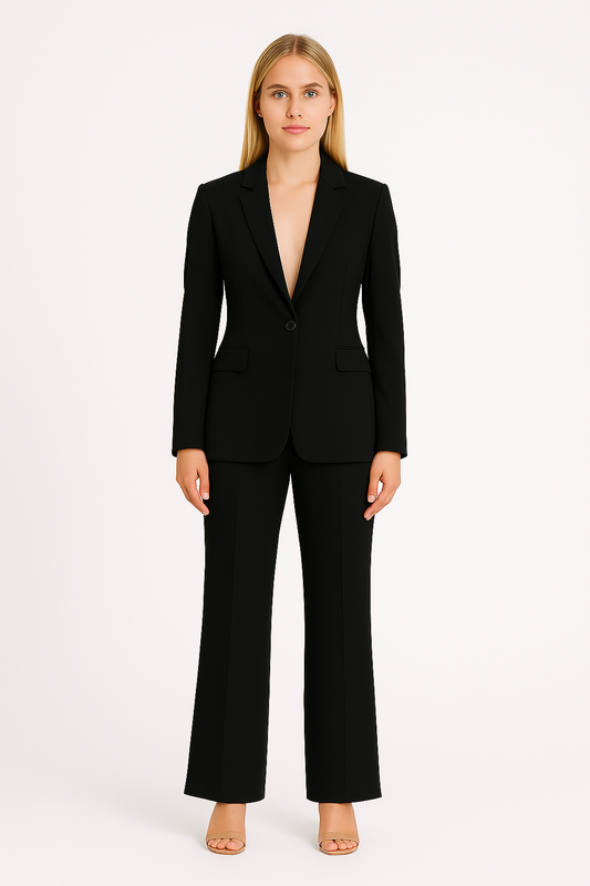 NOA | Elegante Blazer & Pantalon Set voor een Stijlvolle Zakelijke Look