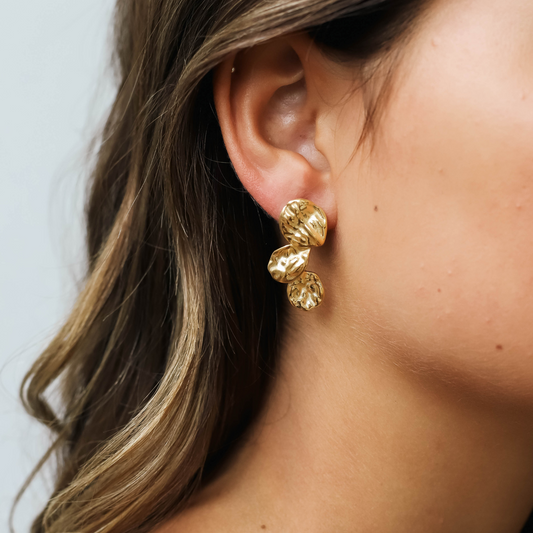 ALMA | Gouden statement oorbellen voor dames