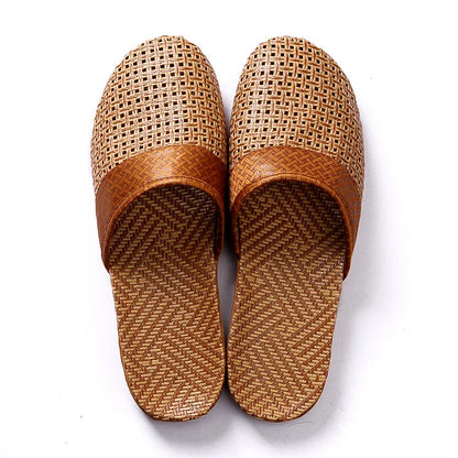 BEVERLY | Ademend linnen slippers met antislip zool