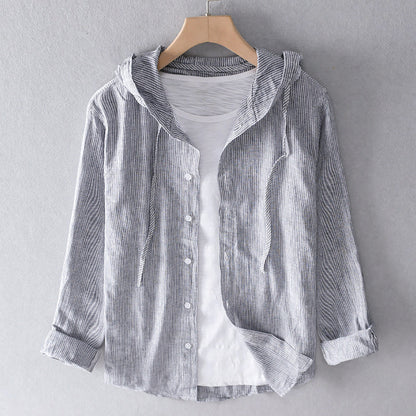 MYLENE | Lichte blouse met capuchon en sportieve twist