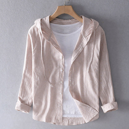 MYLENE | Lichte blouse met capuchon en sportieve twist