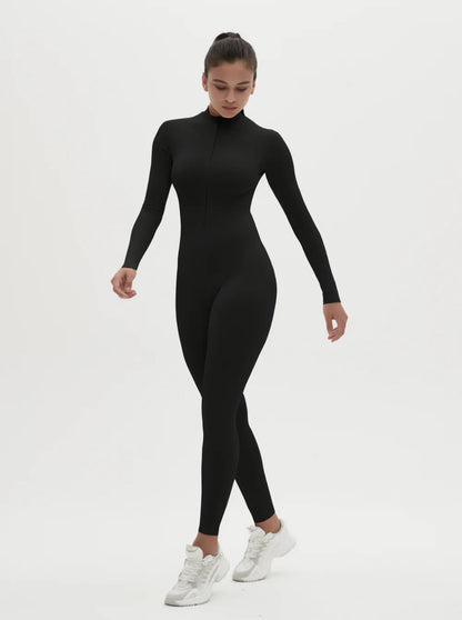 FRANCISCA | Winter jumpsuit met fleecevoering en stretch