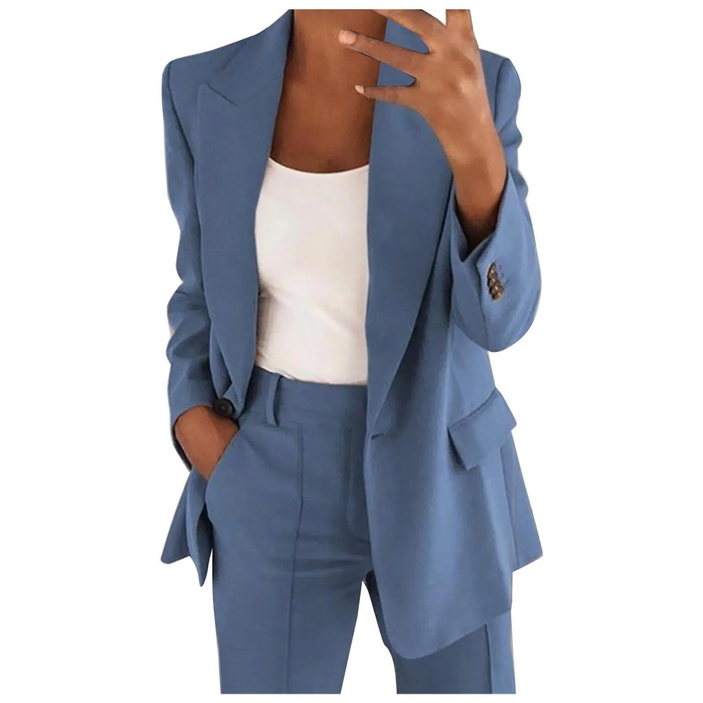 METTA | Effen Damespak met Colbert & Pantalon