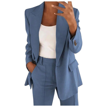 METTA | Effen Damespak met Colbert & Pantalon